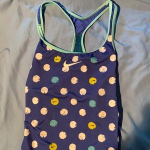 Girls Polka Dot one piece swimsuit